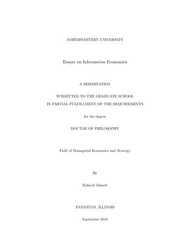 northwestern university essays that worked
